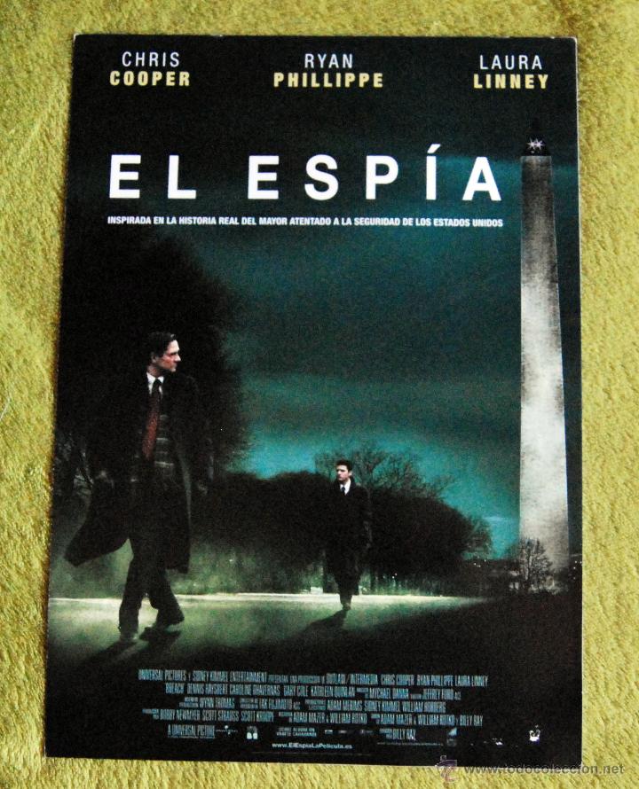 Cinema: CINE - EL ESPIA - POSTER DE 21 &times; 29 Cm.