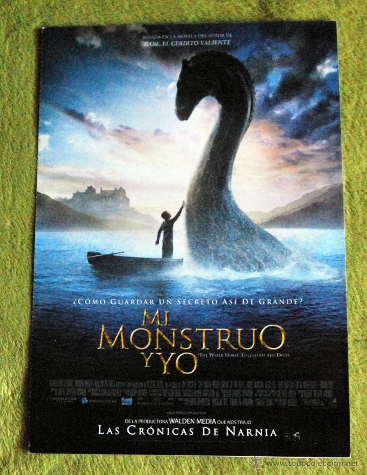 Cinema: CINE - MI MONSTRUO Y YO - POSTER DE 21 &times; 29 Cm.