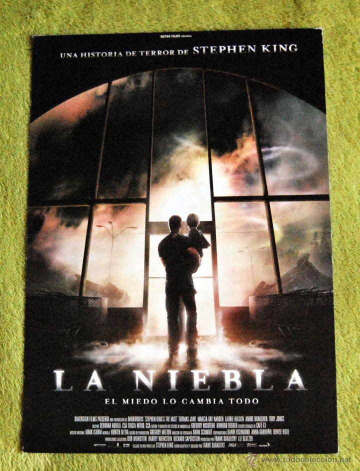 Cinema: CINE - LA NIEBLA - POSTER DE 21 &times; 29 Cm.