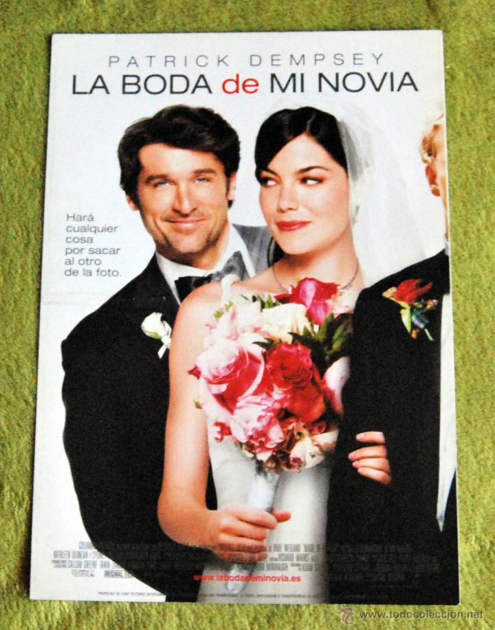 Cinema: CINE - LA BODA DE MI NOVIA - POSTER DE 21 &times; 29 Cm.