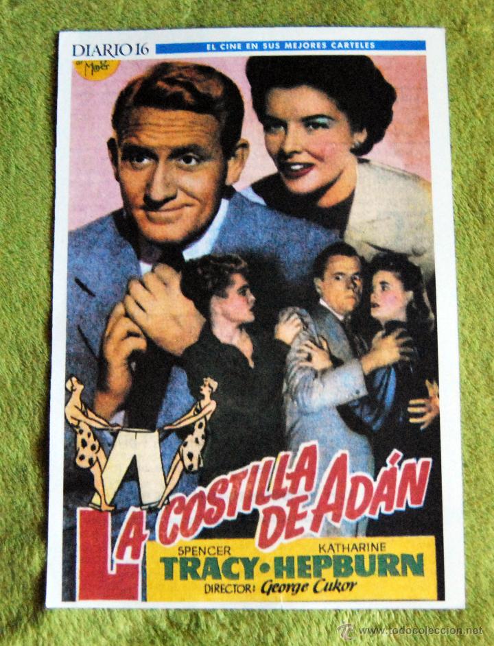 Cinema: CINE - LA COSTILLA DE AD&Aacute;N - POSTER DE 21 &times; 29 Cm.