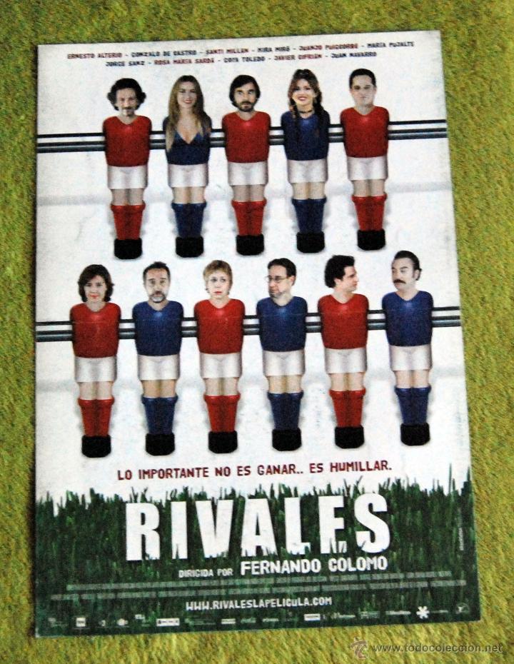Cinema: CINE - RIVALES - POSTER DE 21 &times; 29 Cm.
