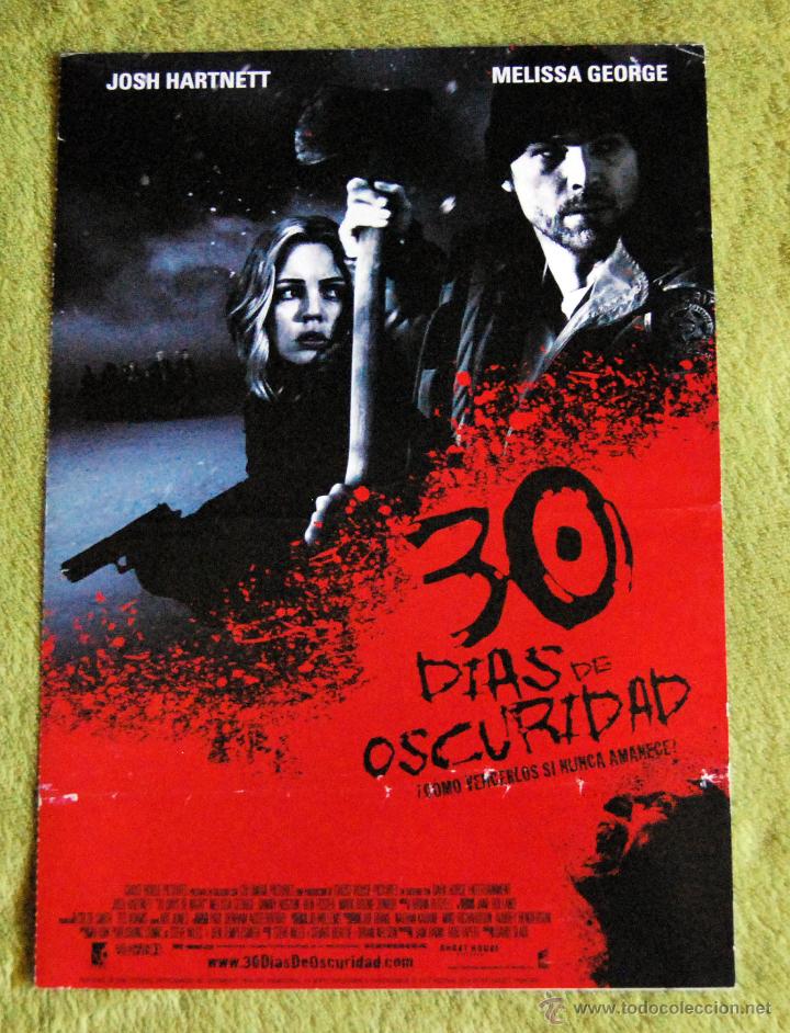 Cinema: CINE - 30 DIAS DE OSCURIDAD - POSTER DE 21 &times; 29 Cm.
