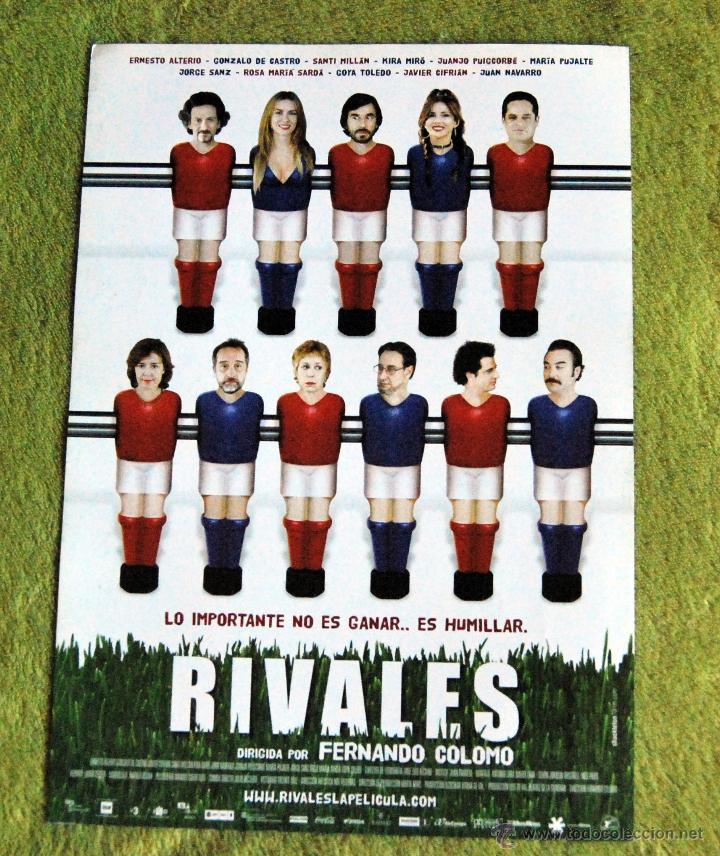 Cinema: CINE - RIVALES - POSTER DE 21 &times; 29 Cm.