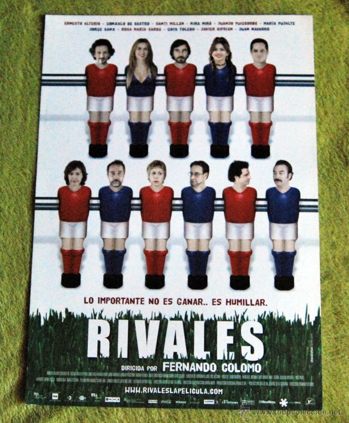 Cinema: CINE - RIVALES - POSTER DE 21 &times; 29 Cm.