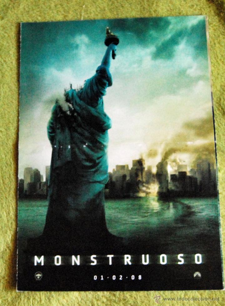 Cinema: CINE - MONSTRUOSO - POSTER DE 21 &times; 29 Cm