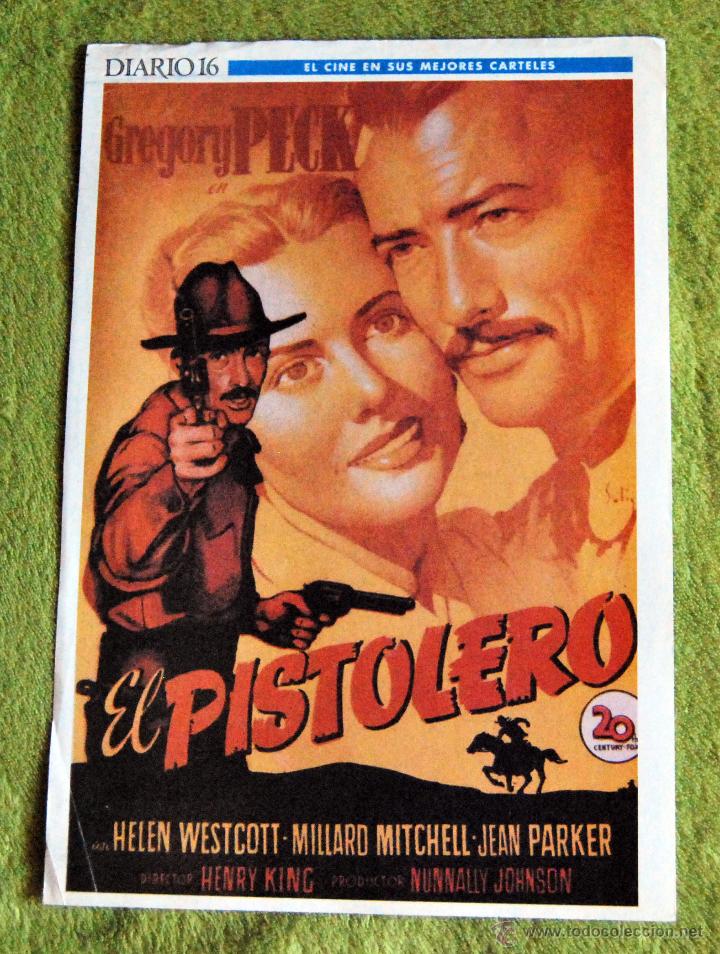 Cinema: CINE - EL PISTOLERO - POSTER DE 21 &times; 29 Cm.