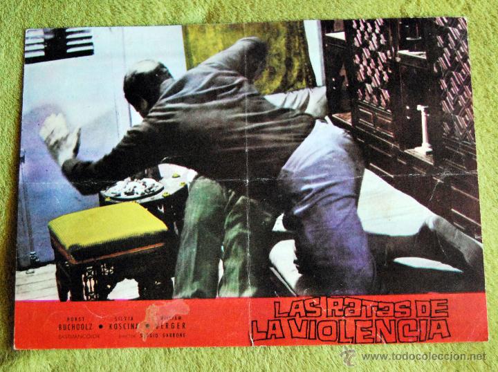 Cinema: CINE - LAS RATAS DE LA VIOLENCIA - POSTER DE 21 &times; 29 Cm.
