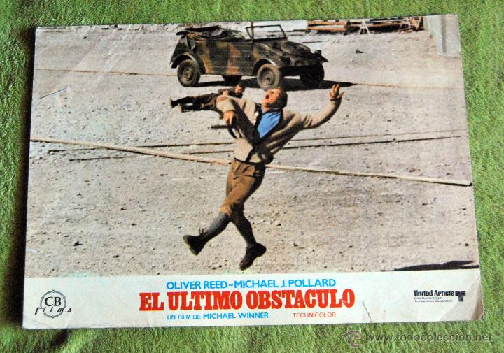 Cinema: CINE - EL ULTIMO OBSTACULO - POSTER DE 21 &times; 29 Cm.