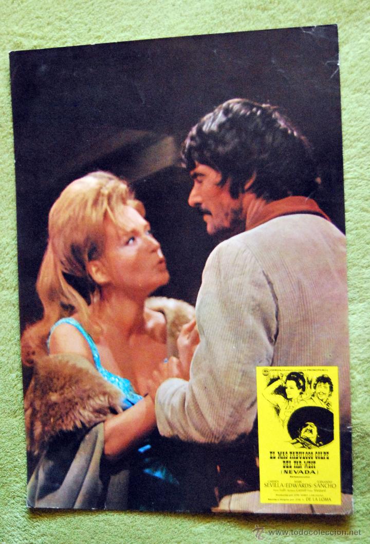 Cinema: CINE - EL MAS FABULOSO GOLPE DE FAR-WEST - POSTER DE 21 &times; 29 Cm.