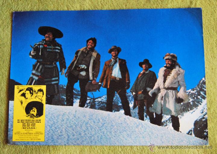 Cinema: CINE - EL MAS FABULOSO GOLPE DE FAR-WEST - POSTER DE 21 &times; 29 Cm.