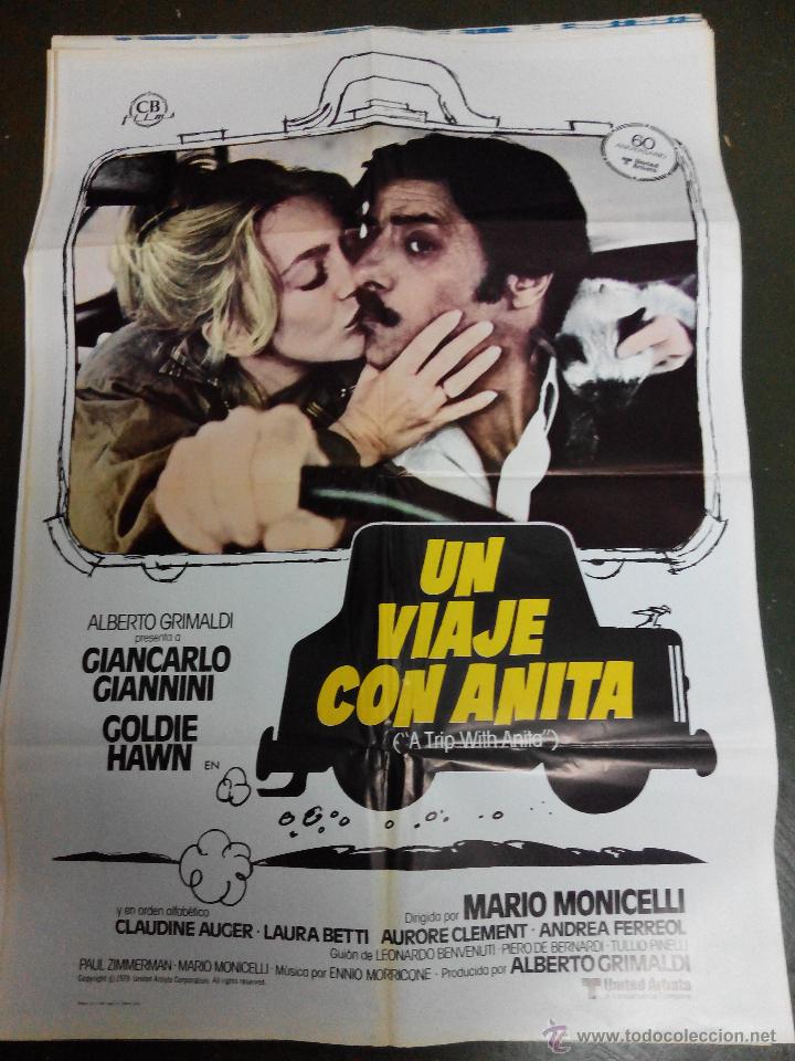 Cinema: Un viaje con Anita - aprox 70x100 Cartel ORIGINAL cine