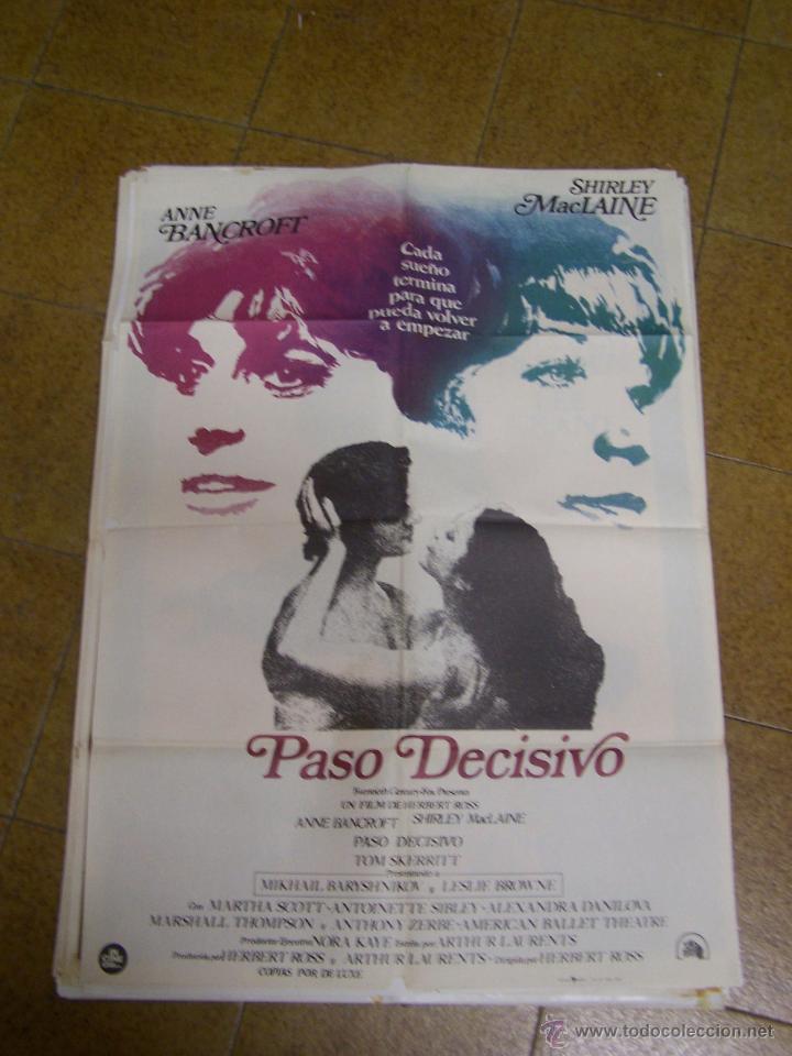 Cinema: Paso decisivo. Shirley Macline