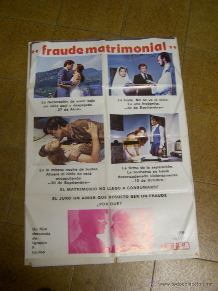 Cinema: Fraude matrimonial