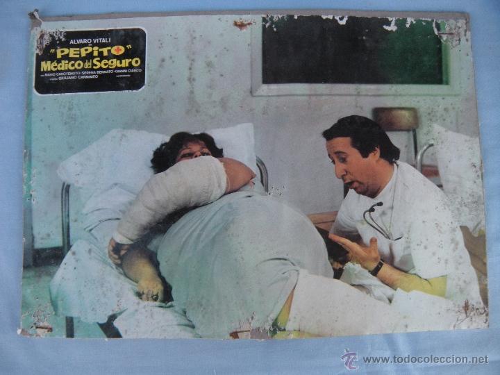 Cinema: FOTOGRAMA PEL&Iacute;CULA PEPITO M&Eacute;DICO DEL SEGURO. ALVARO VITALI