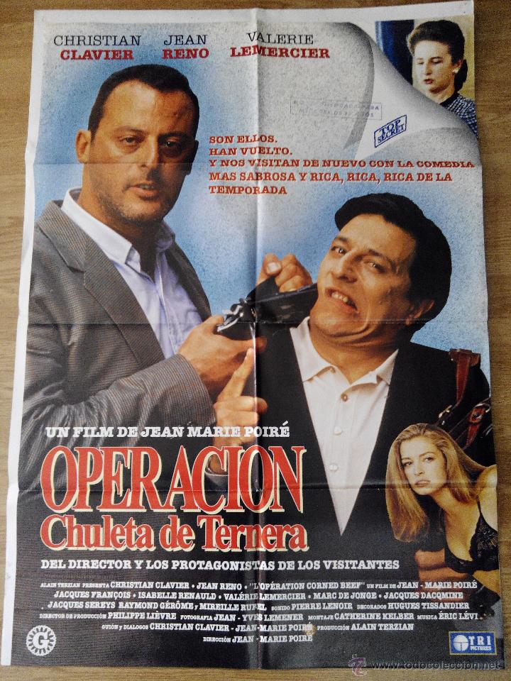 Cinema: Operaci&oacute;n chuleta de ternera - aprox 70x100 Cartel ORIGINAL cine