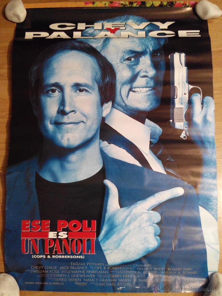 Cinema: Ese poli es un panoli - aprox 70x100 Cartel ORIGINAL cine (L3)