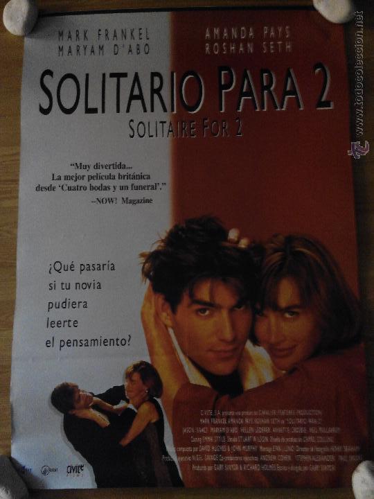 Cinema: Solitario para 2- aprox 70x100 Cartel ORIGINAL cine (L4)