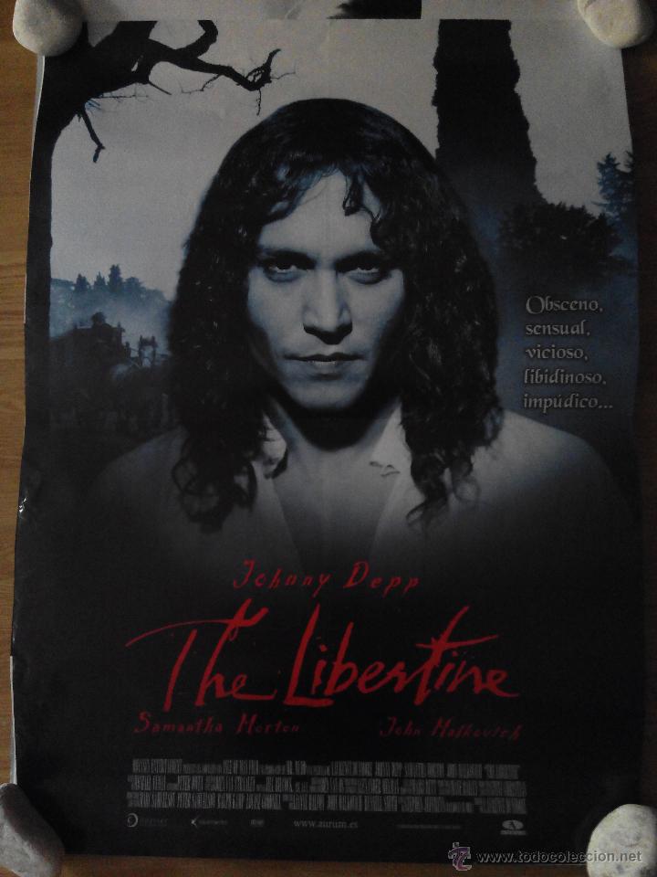 Cinema: The libertine - aprox 70x100 Cartel ORIGINAL cine (L4)