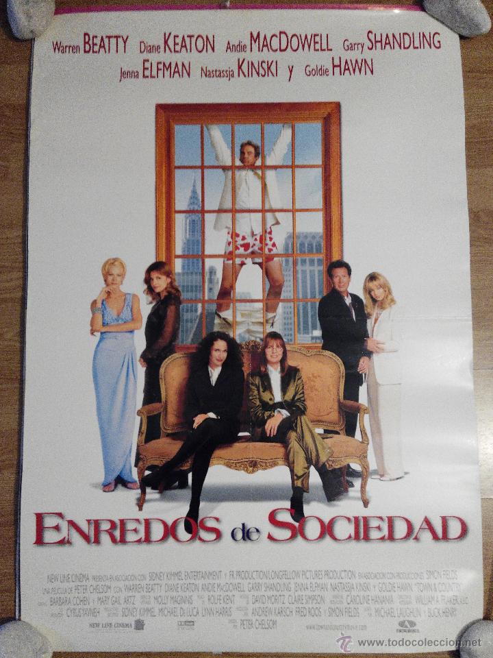Cinema: Enredos de sociedad - aprox 70x100 Cartel ORIGINAL cine (L6)