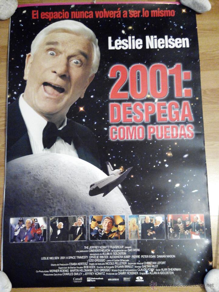 Cinema: 2001 despega como puedas - aprox 70x100 Cartel ORIGINAL cine (L6 y 105)