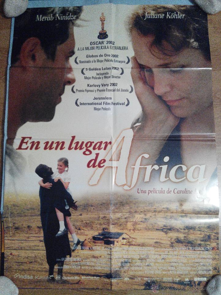 Cinema: En un lugar de Africa - aprox 70x100 Cartel ORIGINAL cine (L9)