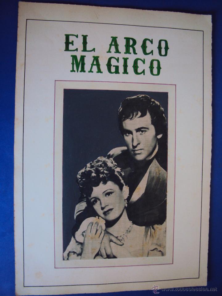 Cinema: (PA-1202-B)CARTEL ORIGINAL DE LA PELICULA EL ARCO MAGICO A&Ntilde;OS 50