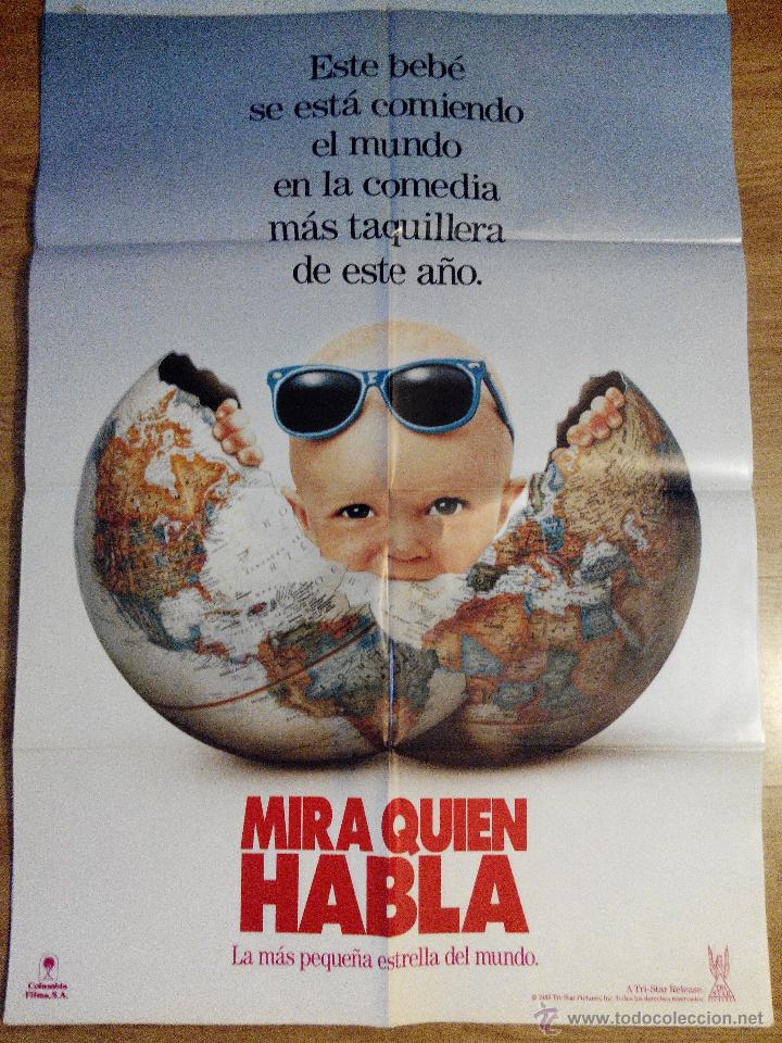 Cinema: Mira quien habla V2 - aprox 70x100 Cartel ORIGINAL cine (L12)