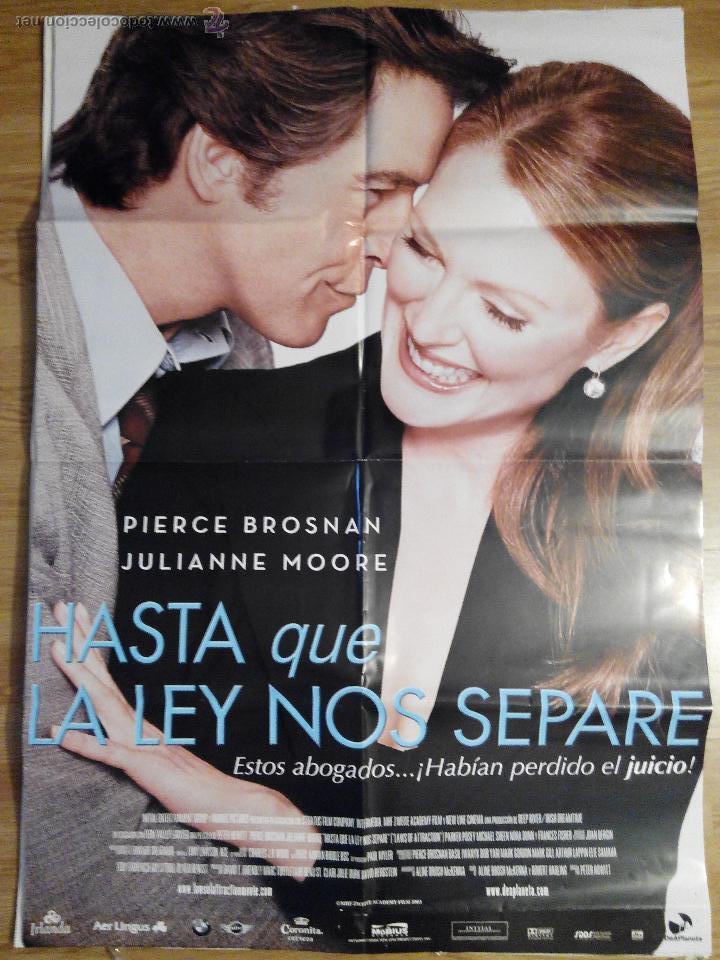 Cinema: Hasta que la ley nos separe - aprox 70x100 Cartel ORIGINAL cine (L12)
