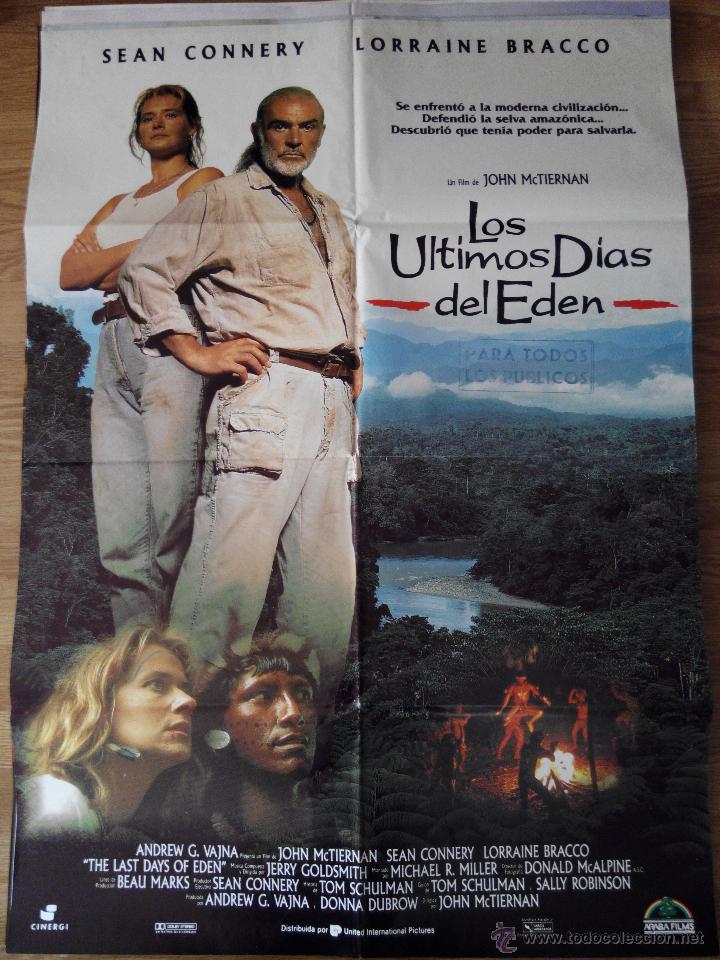Cinema: Los &uacute;ltimos d&iacute;as del Ed&eacute;n - aprox 70x100 Cartel ORIGINAL cine (L13)