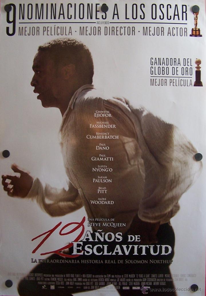 Cine: 12 A&Ntilde;OS DE ESCLAVITUD (Film dram&aacute;tico)