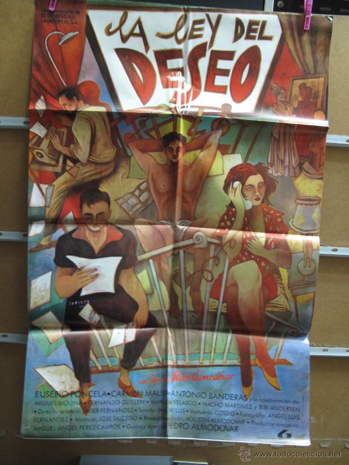 Cine: POSTER1819 LA LEY DEL DESEO - Foto 1