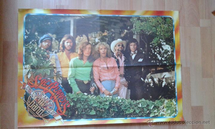 Cinema: CARTEL DE CINE.. SARGENTO PEPPER.. BEE GEES. BEATLES..60x84