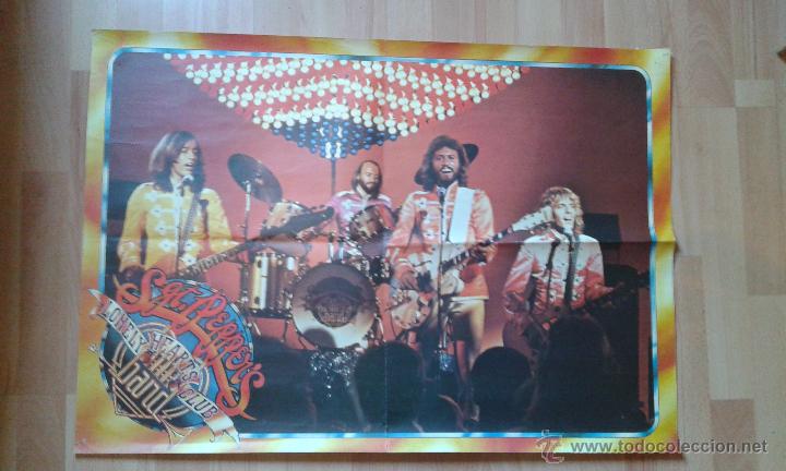 Cinema: CARTEL DE CINE.. SARGENTO PEPPER.. BEE GEES. BEATLES..60x84