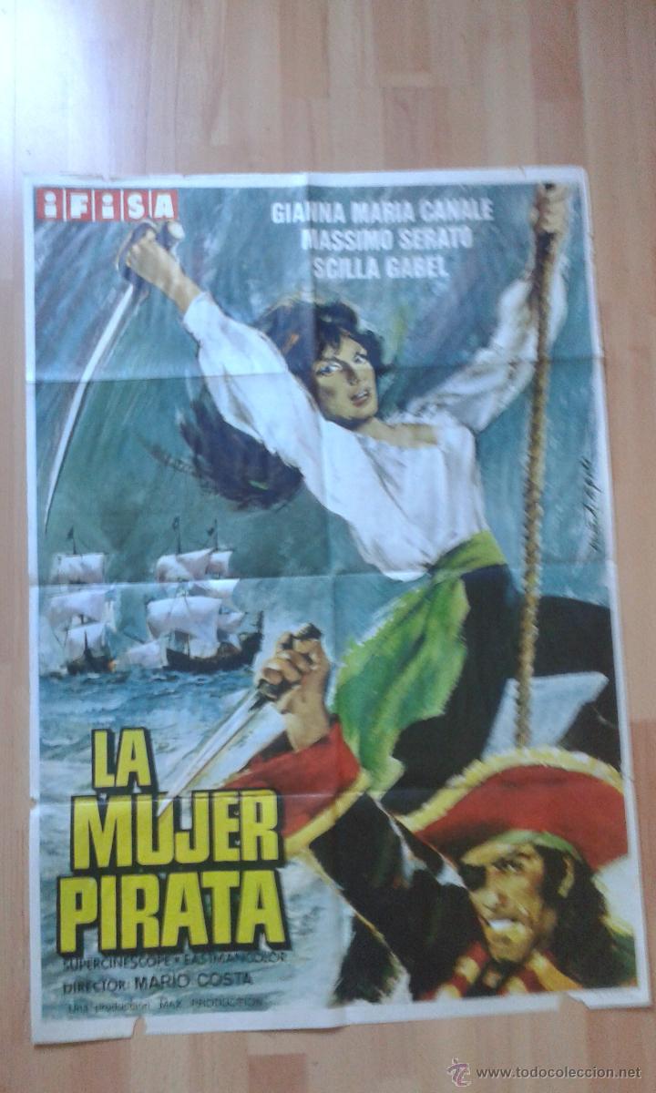 Cine: poster de la pelicula-- la mujer pirata - Foto 1