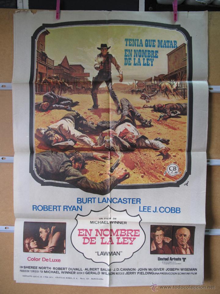 Cine: POSTER1848 EN NOMBRE DE LA LEY - Foto 1