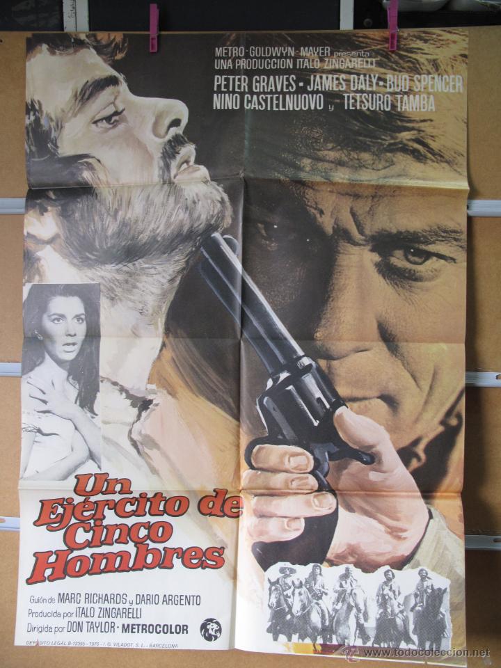 Cine: POSTER1850 UN EJERCITO DE CINCO HOMBRES - Foto 1