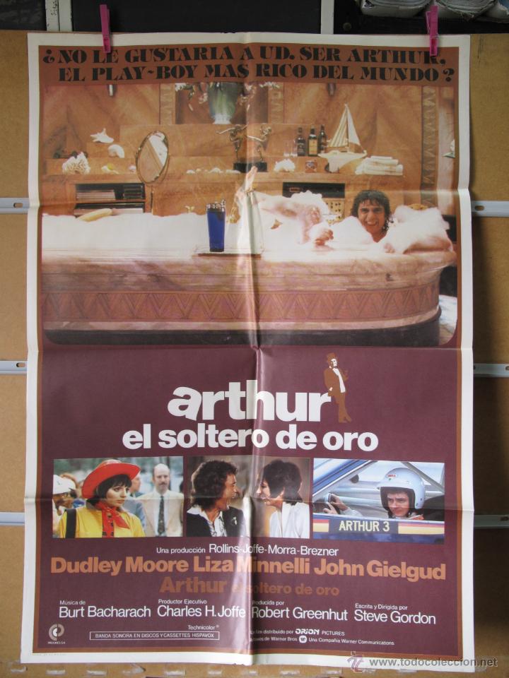 Cine: POSTER1859 ARTHUR EL SOLTERO DE ORO - Foto 1