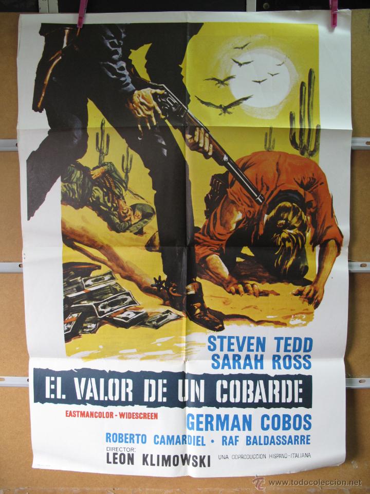 Cine: POSTER1880 EL VALOR DE UN COBARDE - Foto 1