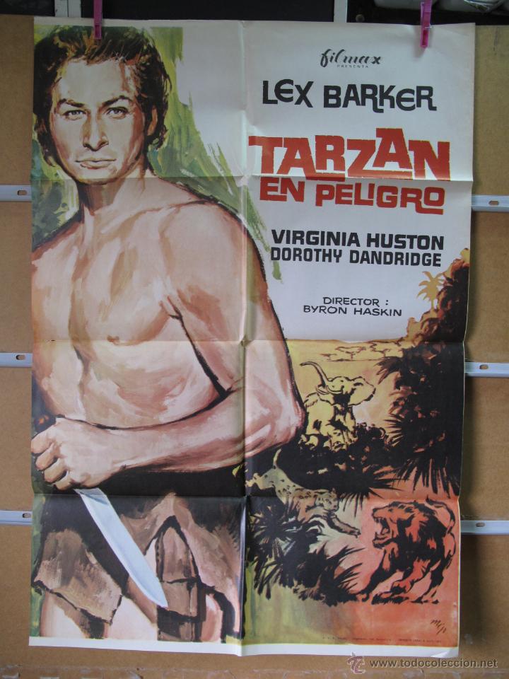 Cine: POSTER1885 TARZAN EN PELIGRO - Foto 1