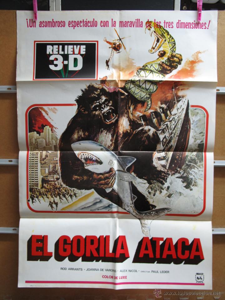 Cinema: POSTER1951 EL GORILA ATACA