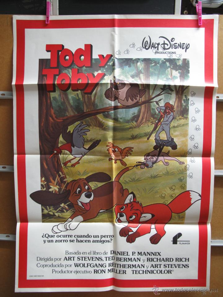 Cine: POSTER1953 TOD Y TOBY - Foto 1