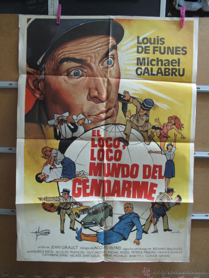 Cinema: POSTER1973 EL LOCO LOCO MUNDO DEL GENDARME
