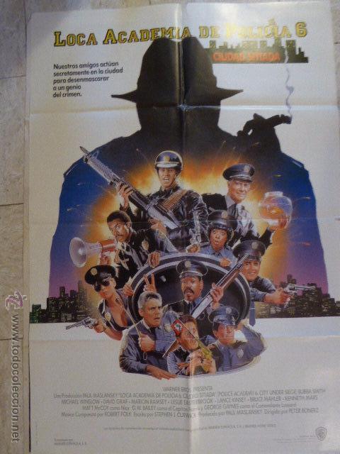 Cinema: LOCA ACADEMIA DE POLICIA 6. CARTEL DE CINE- MOVIE POSTER