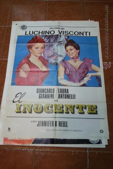 Kino: CARTEL CINE EL INOCENTE LUCHINO VISCONTI