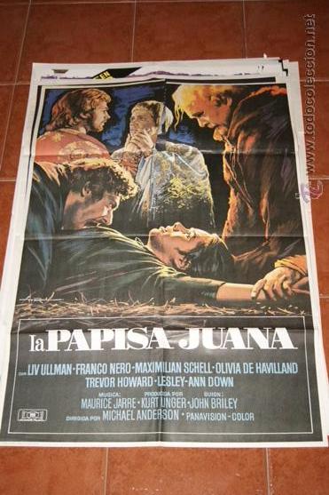 Kino: CARTEL CINE LA PAPISA JUANA