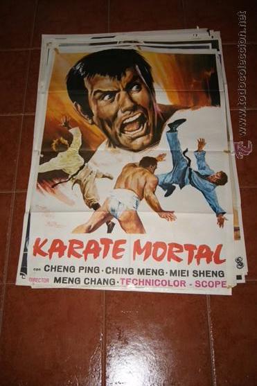 Cine: CARTEL CINE KARATE MORTAL - Foto 1