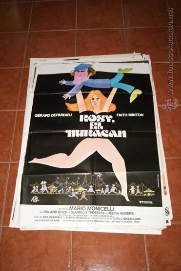 Cinema: CARTEL CINE ROSY EL HURACAN