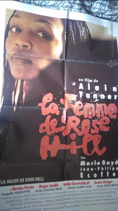 Cinema: LE FEMME DE ROSE HILL. CARTEL O POSTER. 70 X 100. MOVIE. ORIGINAL. BUEN ESTADO