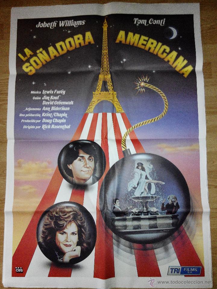 Cinema: La so&ntilde;adora americana - aprox 70x100 Cartel ORIGINAL cine (L15)